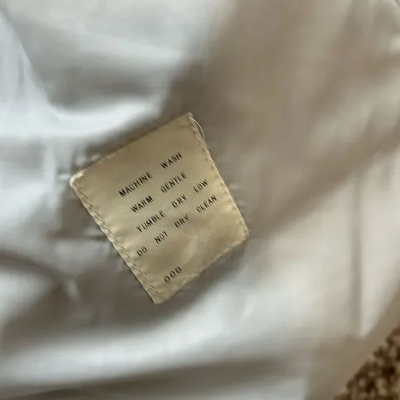 Vintage 80s LLbean Winter Insulated Burgundy Winter Snow Ski Jacket Coat L - Picture 9 of 15